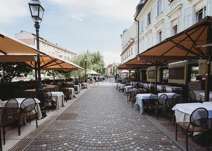 公寓 Romantic Jump Overlooking River, Free Parking 卢布尔雅那